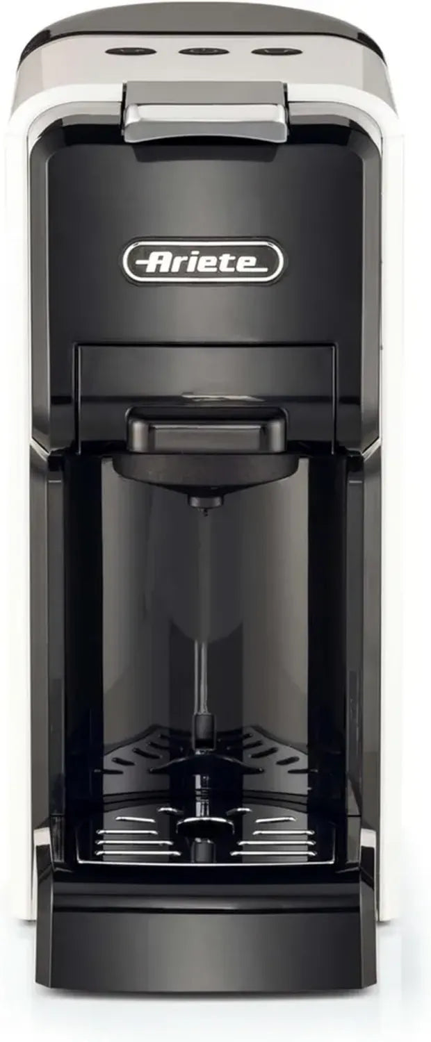 Ariete 1304 Macchina Espresso Multi-Capsula Compatibile, Bianco