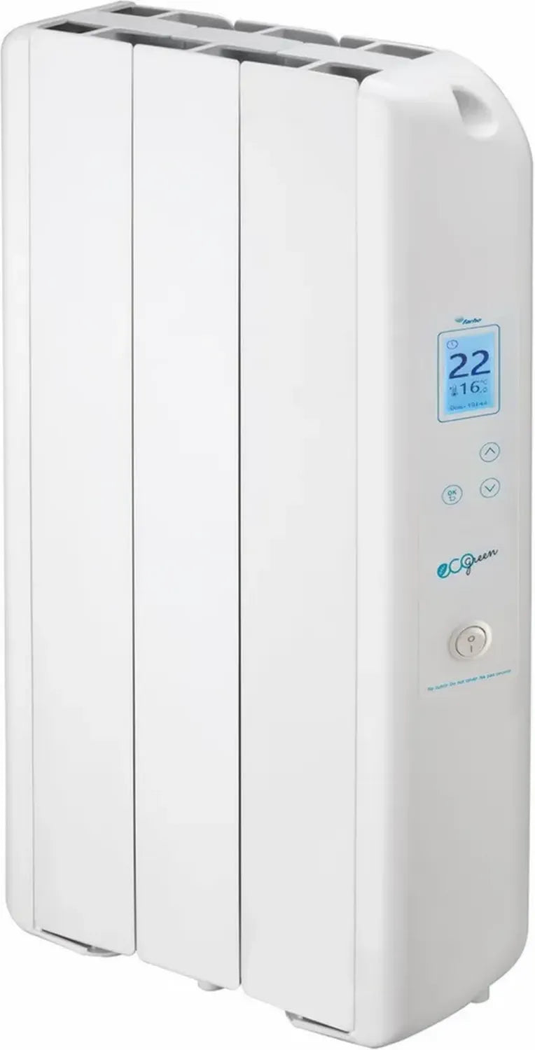 Termosifone Elettrico Eco Green 330W con Cronotermostato, Adatto per 6 m², 10 Anni Garanzia