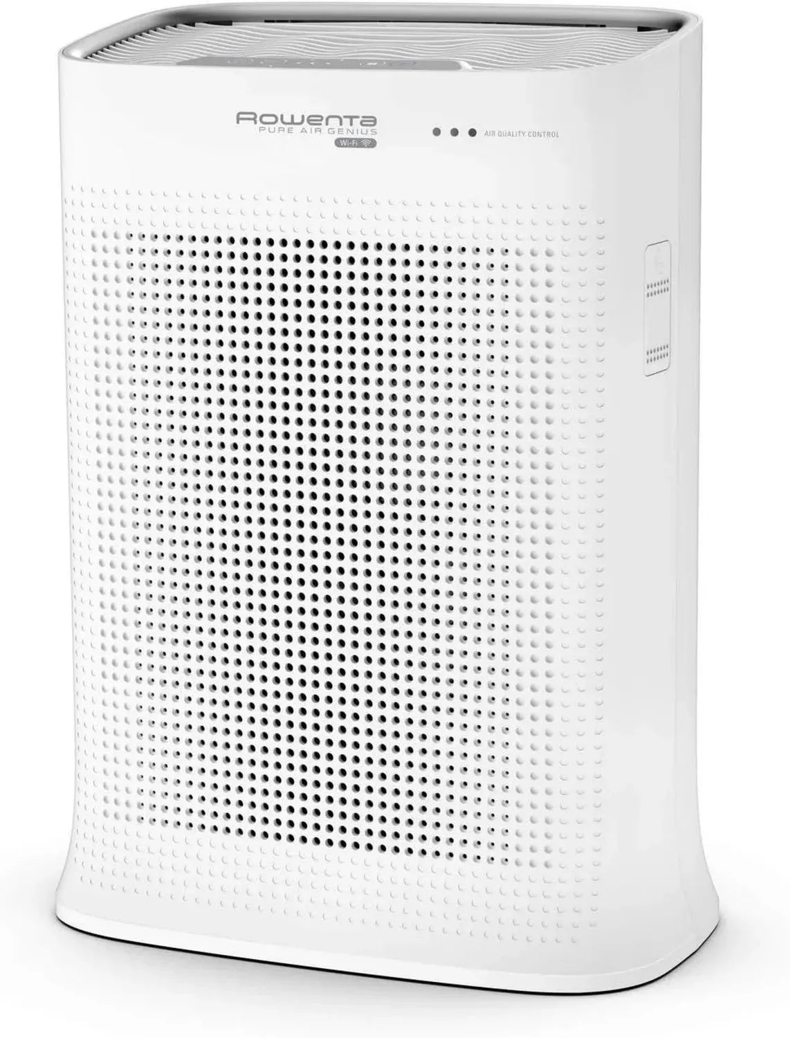 Rowenta PU3080 Purificatore d'Aria Intelligente, Filtrazione Avanzata a 4 Livelli, Veloce e Silenzioso, Controllo tramite App