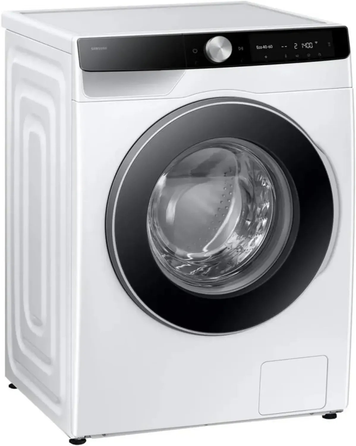 Lavatrice Samsung 9 Kg, Classe A, 55 cm, 1400 giri, Inverter, Vapore, AI Control, Ecodosatore, Ricondizionata