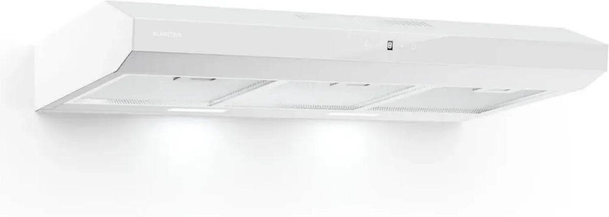 Cappa da Incasso Klarstein con Filtro, Flusso d'Aria 175m³/h e LED