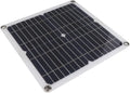 Kit Fotovoltaico Portatile 200W 12V con Controller, Ideale per Campeggio ed Escursionismo