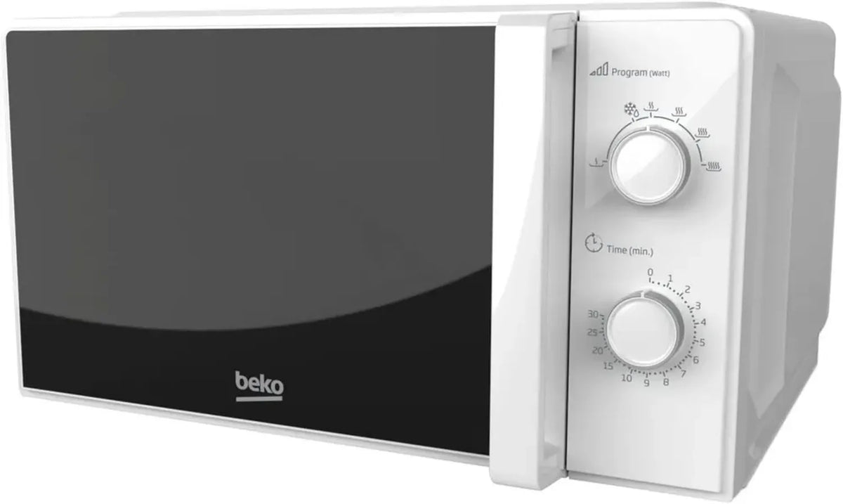 Beko Forno a Microonde 700W, 20L, Bianco, Timer 30 Min