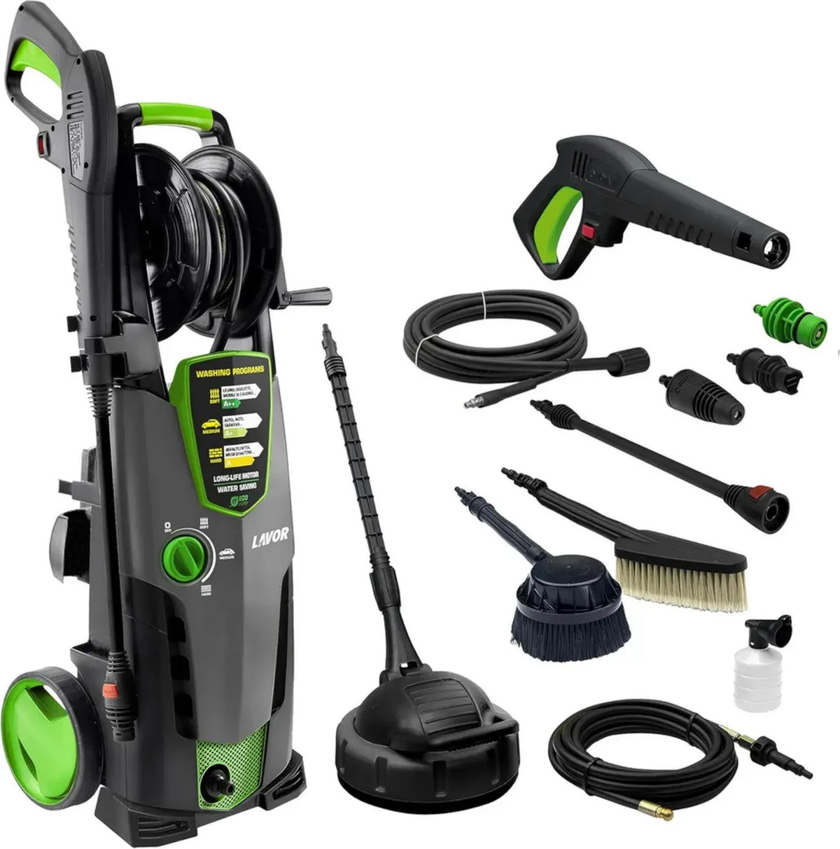Idropulitrice ad Alta Pressione Lavor STM 160 WPS con Accessori Completi
