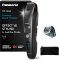 Regolabarba Panasonic Uomo senza Fili, 20 Lunghezze, Impermeabile, LED, Nero