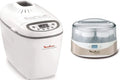 Macchina del Pane Moulinex OW6101 con 16 Programmi e Yogurtiera YG231E con Vasetti in Vetro