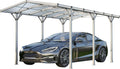 Tettoia in Alluminio 2,85x5,05m per Parcheggio Auto