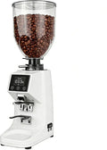 Macinacaffè 250W con Display Digitale Touch, Capacità 500g e 19 Impostazioni di Macinatura, Disco in Acciaio Inox 64mm, Colore Bianco