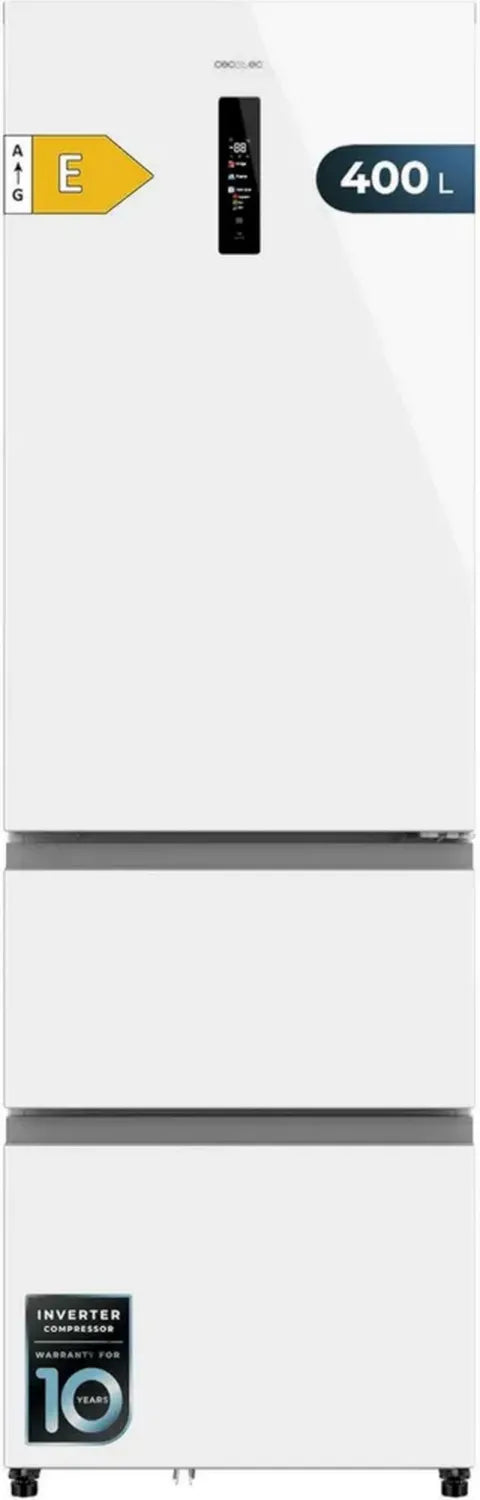 Frigorifero Cecotec 400L French Door Total NoFrost con Inverter Silenzioso