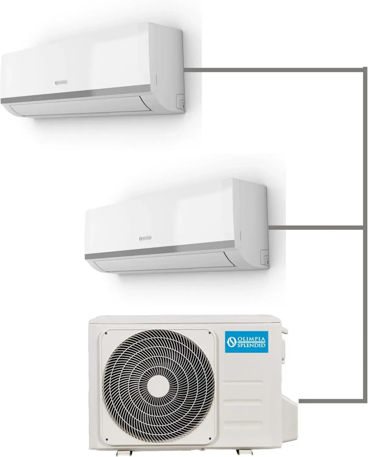Climatizzatore Multisplit Inverter Aryal Dual 9.000/12.000 BTU, Wifi e Ionizzatore R32, Classe A++