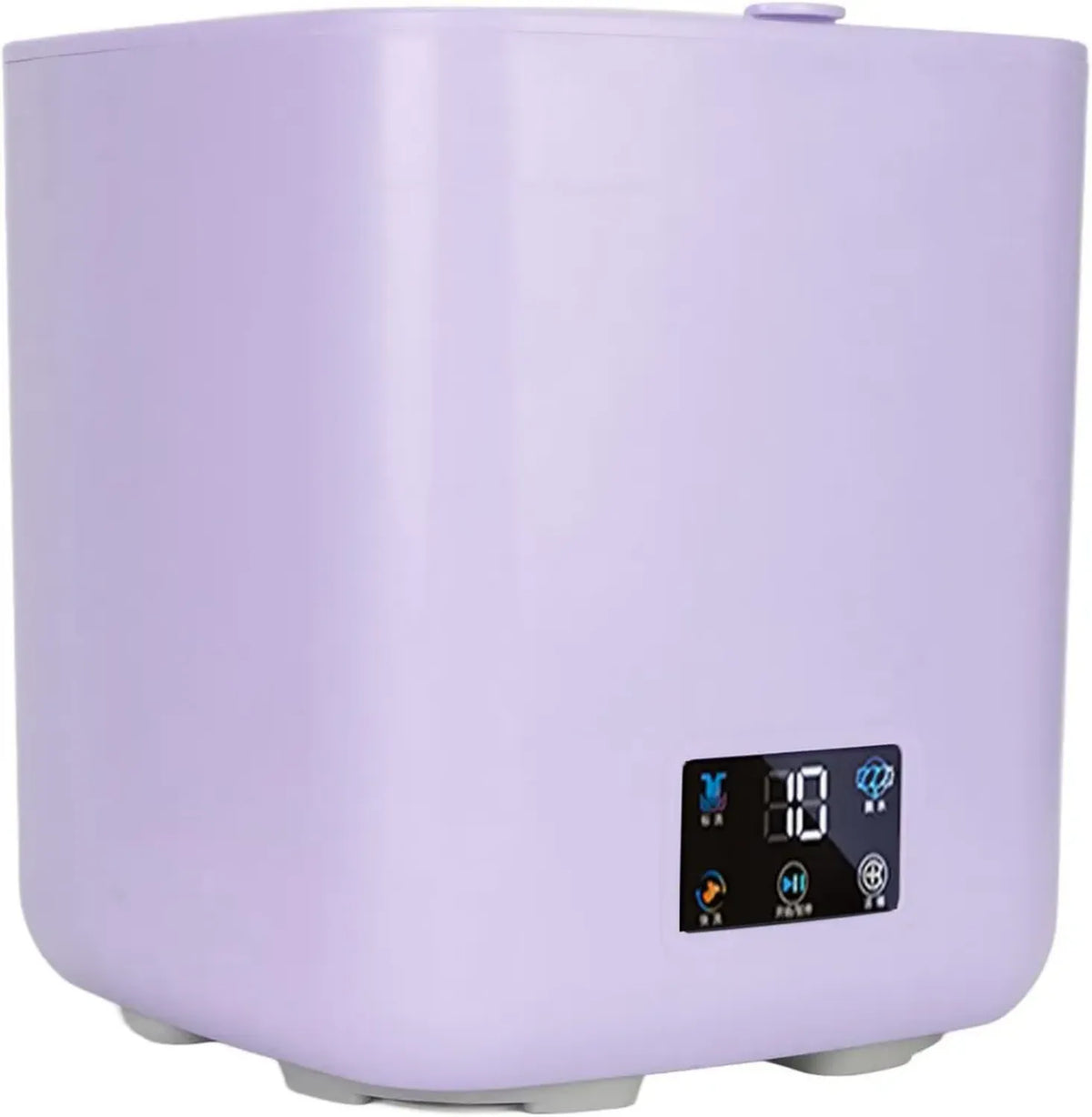 Lavatrice Compatta da 7 Litri con Display Touch, Ideale per Indumenti Intimi e Abbigliamento Infantile, Colore Viola