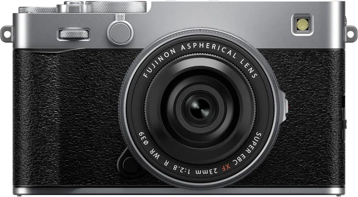 Fujifilm X-E5 Kit con Obiettivo XF23mmF2.8 R WR, Argento