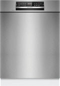 Bosch Serie 6 Lavastoviglie da Incasso 60 cm, Home Connect, Zona Extra Pulita, Assistente Lavaggio, Acciaio
