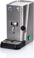 Macchina per Cialde Flytek Zip LUX INOX con 15 Cialde Mokaor Espresso Italiano dal 1954, Modello Quadro Argento