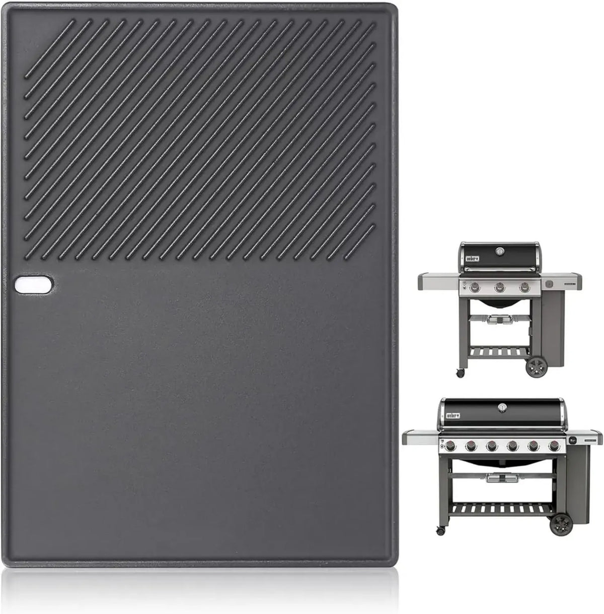 Piastra in ghisa compatibile per Weber Genesis II serie 300 e 600