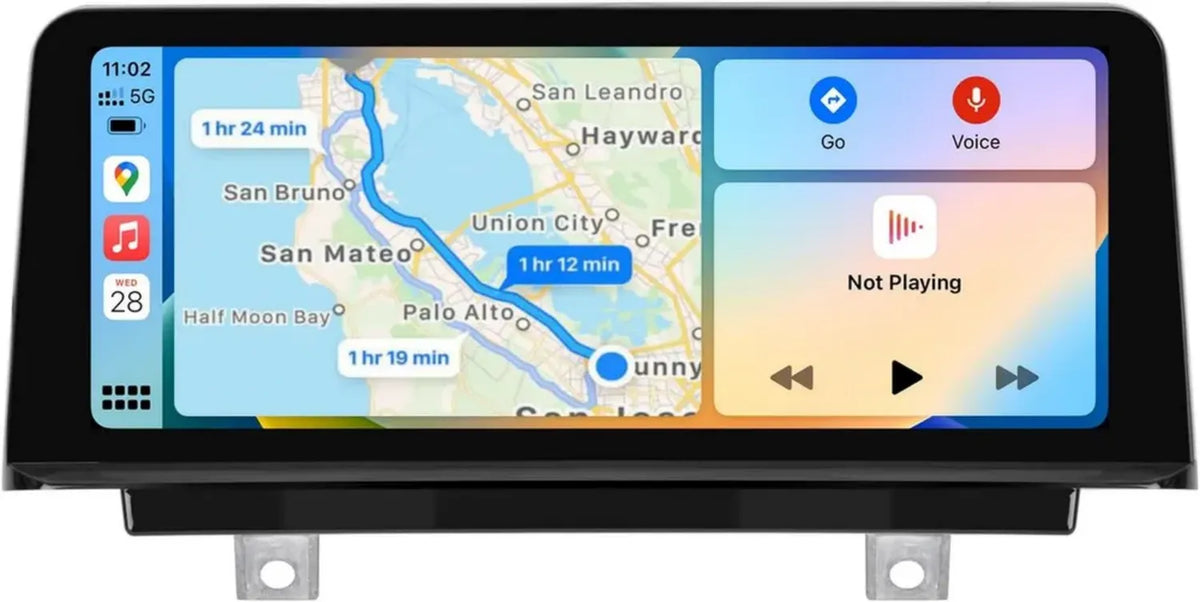 Schermo Multimediale CarPlay Android Auto per BMW Serie 1 e 3 (2012-2017)
