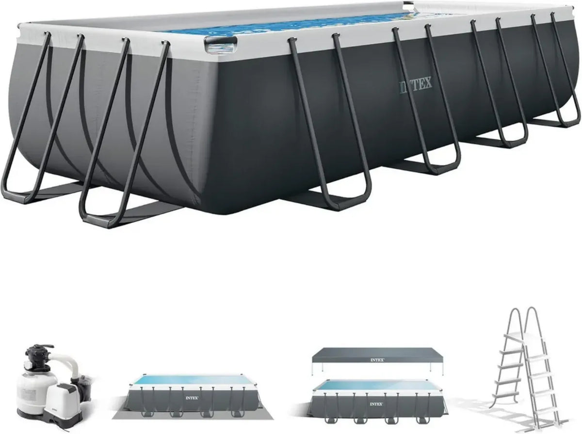 Piscina Rettangolare Fuori Terra Ultra XTR con Pompa e Accessori, 549x274x132 cm