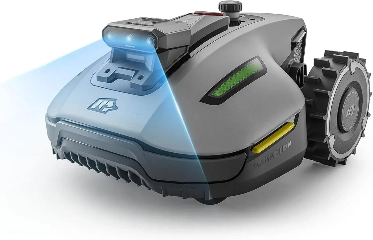 Tagliaerba Robotico YUKA Mini 2 500 con AI Tri-Cam, Senza Filo, Fino a 500 mq