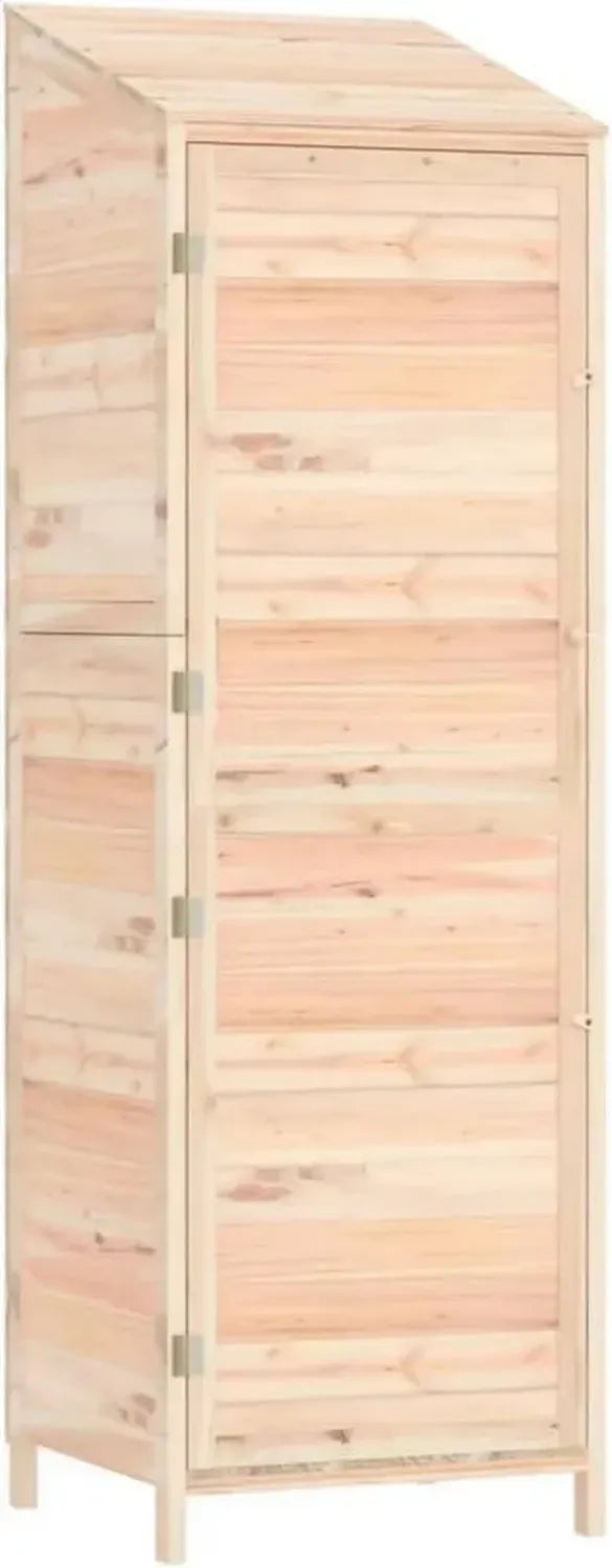 Casetta da Giardino in Legno di Abete 55x52x174,5 cm per Esterni