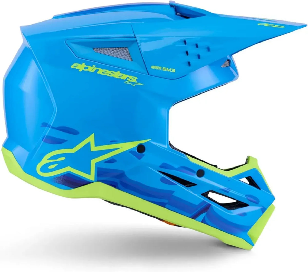 Casco da Motocross Alpinestars S-M3 Force Leggero e Sicuro