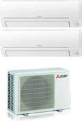 Sistema Climatizzatore Dual Split Mitsubishi Inverter A++ con Pompa di Calore