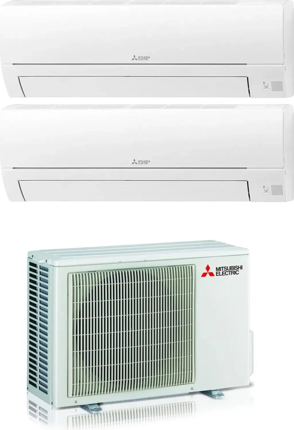 Sistema Climatizzatore Dual Split Mitsubishi Inverter A++ con Pompa di Calore