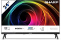 Sharp TV LED 24'' HD Ready con Dolby Digital, HDMI e USB
