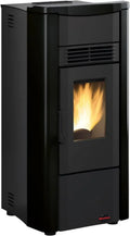 Stufa a pellet nera Extraflame Giusy Plus Evo 2.0