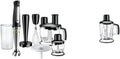 Braun MultiQuick 7 MQ7087X Frullatore ad Immersione 1,5L Nero con Accessori Completi