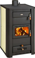 Stufa a Legna Prity S3 W21 con Forno Integrato da 21 kW e Certificazione CE