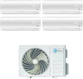 Sistema di Climatizzazione Inverter Diloc Over con Quadri Split e Wi-Fi Opzionale