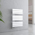 EMKE Scaldasalviette da bagno 762x500 mm, Porta Asciugamani Riscaldante 397 W, Bianco