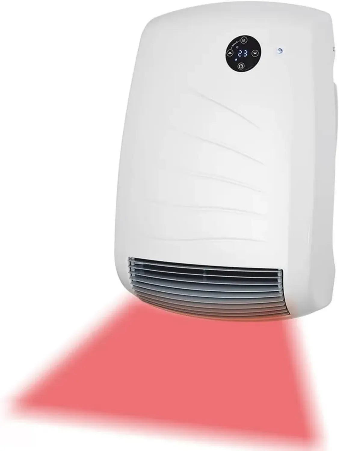 Termoventilatore da bagno Radialight BALI con programmazione murale e gestione termica intelligente