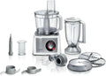 Robot da Cucina Bosch 1250 W con 45 Funzioni, Ciotola XXL 3.9L, Frullatore 1.5L, Accessori Inclusi