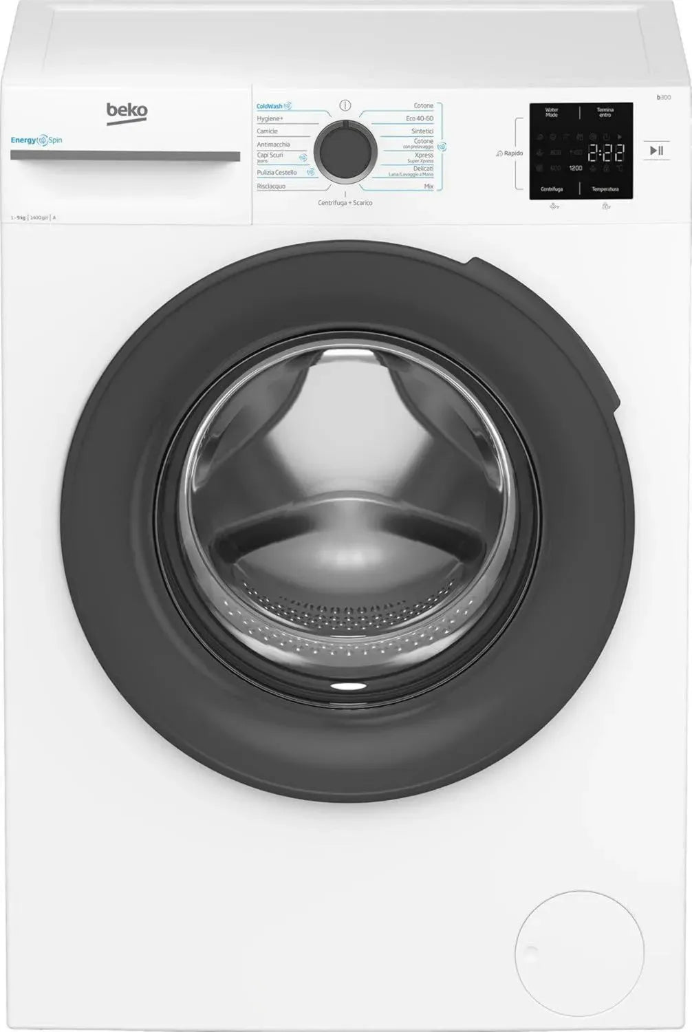 Beko BMWU3941A Lavatrice 9kg Classe A 1400 Giri EnergySpin