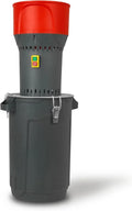 Mulino Elettrico EBERTH per Cereali, 1000W, Secchio 25L, 300kg/h, Lama in Acciaio, 5 Setacci