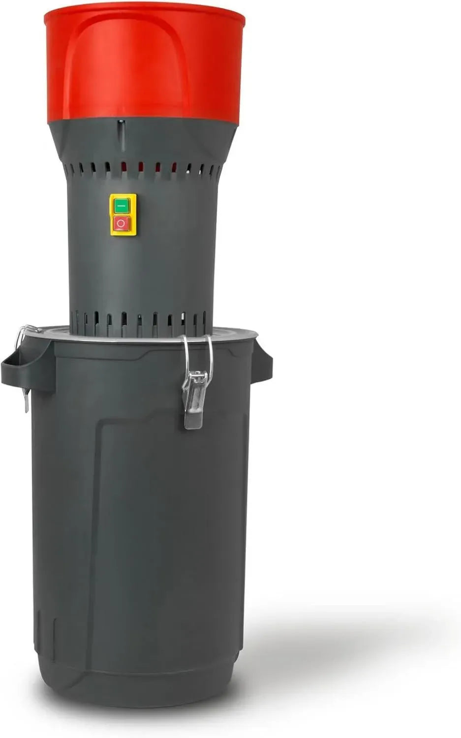 Mulino Elettrico EBERTH per Cereali, 1000W, Secchio 25L, 300kg/h, Lama in Acciaio, 5 Setacci