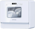 Lavastoviglie Compatta AIRMSEN con 9 Programmi e Serbatoio da 5L, Controllo Touch e Schermo LED