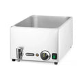 Scaldavivande Elettrico HENDI in Acciaio Inox, Temperatura Regolabile 30-85°C, Capienza 19L