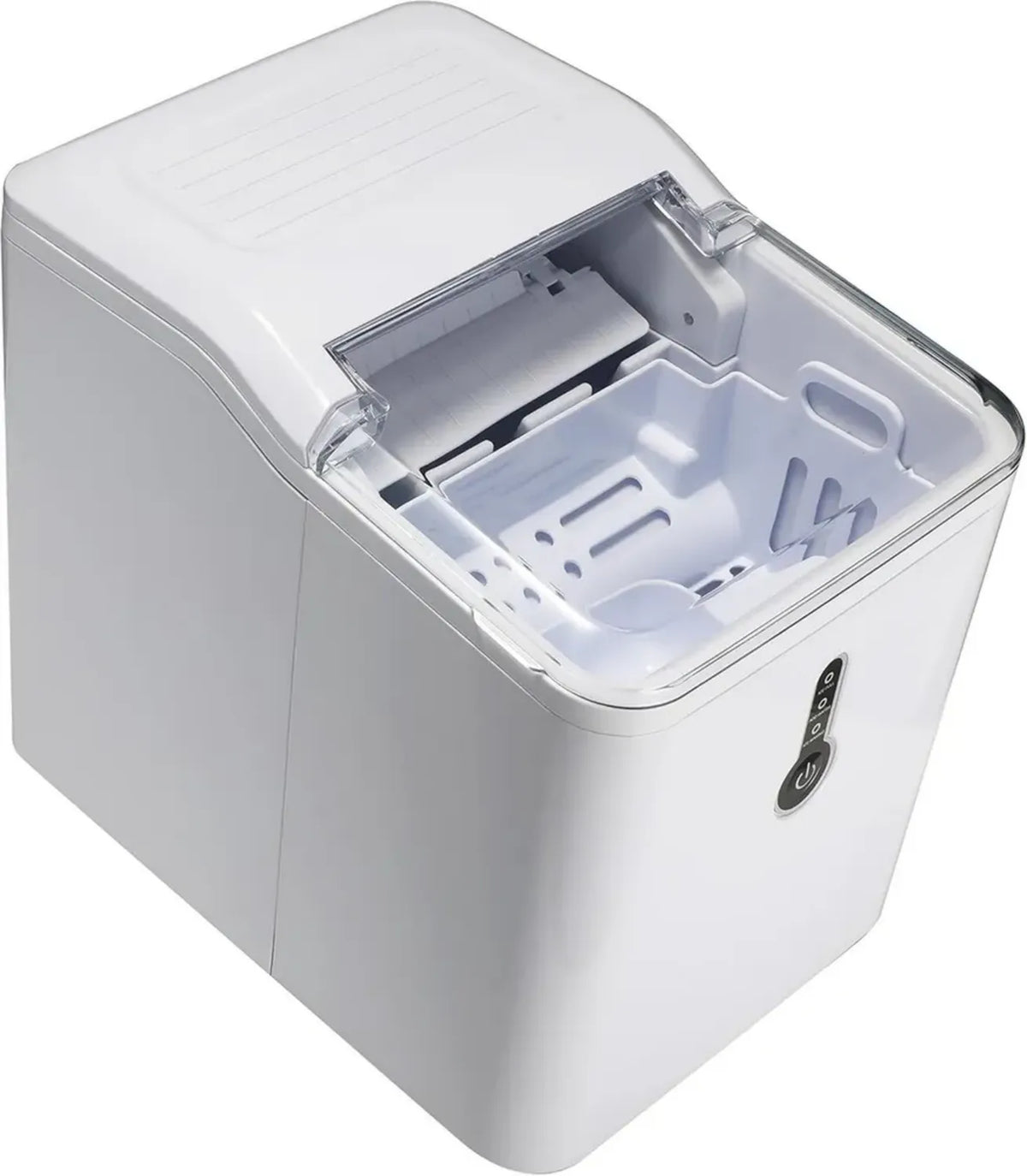Macchina per Ghiaccio Melchioni Family, 12kg/24h, Cubetti Proiettile, 1.6L Serbatoio Acqua, Controllo Touch