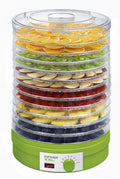 Essiccatore Frutta Verde 12 Scomparti, 240V, 245W, Silenzioso 46dB