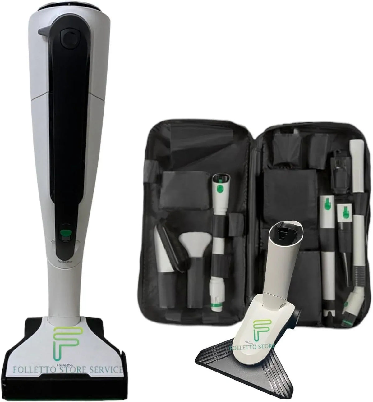 Aspirapolvere Folletto VK7s Senza Fili con Spazzola HD7s e Accessori Completi