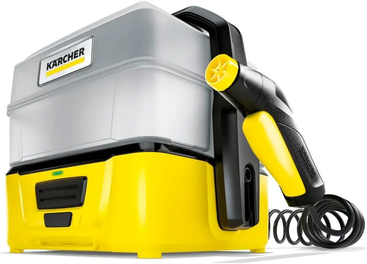 Kärcher OC 3 Plus - Pulitore Portatile a Batteria da 1,8 L, Ideale per Viaggi e Outdoor, Pressione 72 PSI
