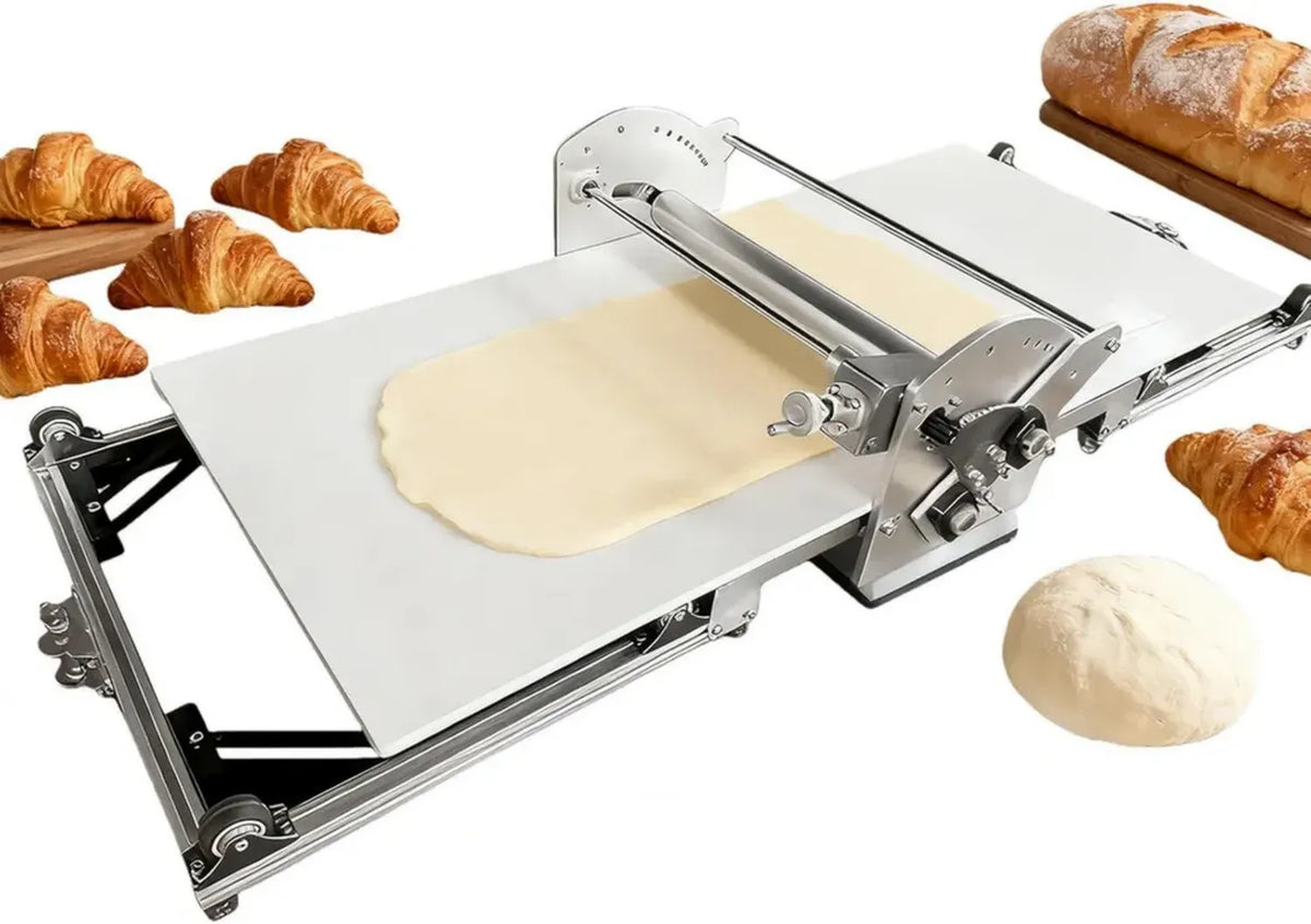 Macchina per Pasta Elettrica Professionale con Spessori Regolabili e Superficie Antiaderente