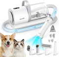 Aspirapolvere Professionale 4 in 1 per Toelettatura Animali Pecute, 12000 Pa, Silenzioso (55 Db), Raccoglie 99.99% dei Peli, Portata 4m, Contenitore 1.5L