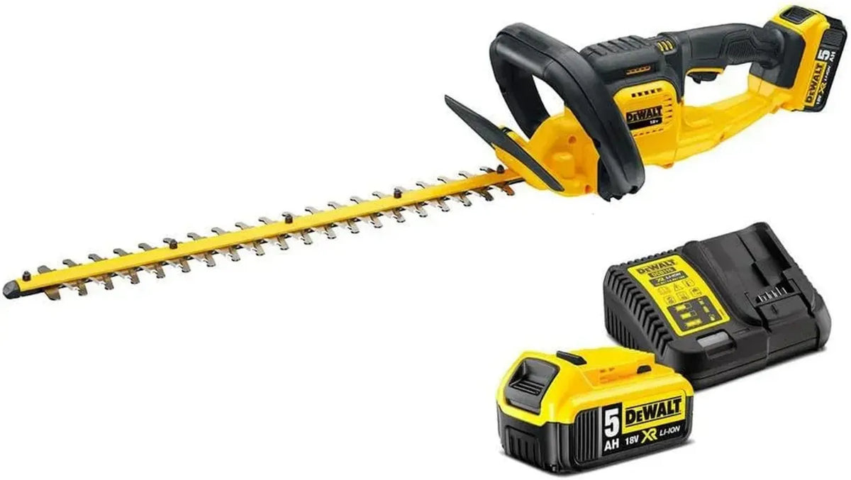 Tagliasiepi a Batteria DEWALT 18V 5.0Ah 55cm