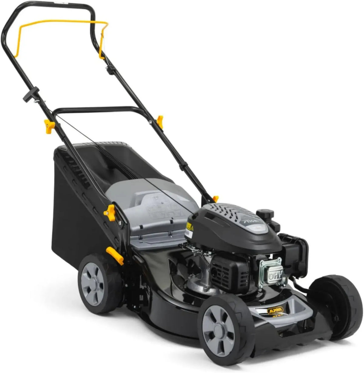 Tagliaerba a Benzina Alpina 46 cm, Metallo Grigio