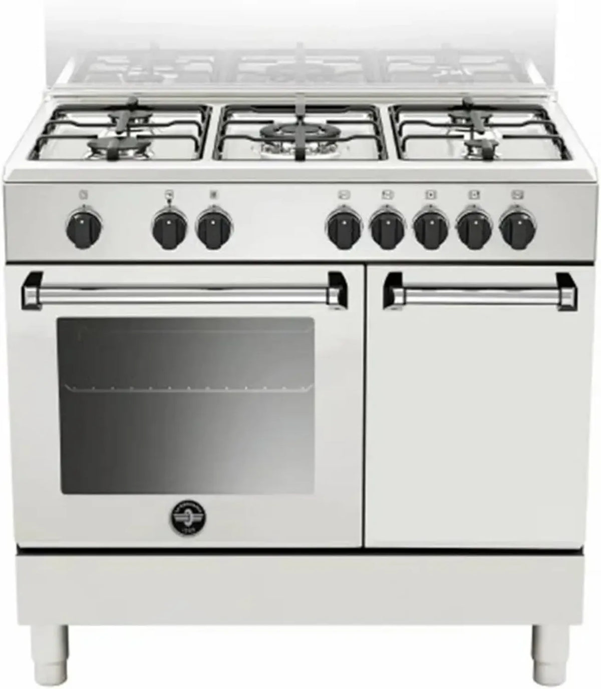 Cucina a Gas 90x60 cm con Forno Elettrico, Colore Bianco