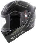 Casco Moto AGV K1 S E2206 Nero Opaco/Grigio Taglia S