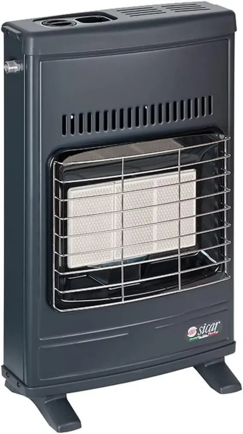 Riscaldatore a infrarossi a metano ventilato Sicar Eco 42T grigio